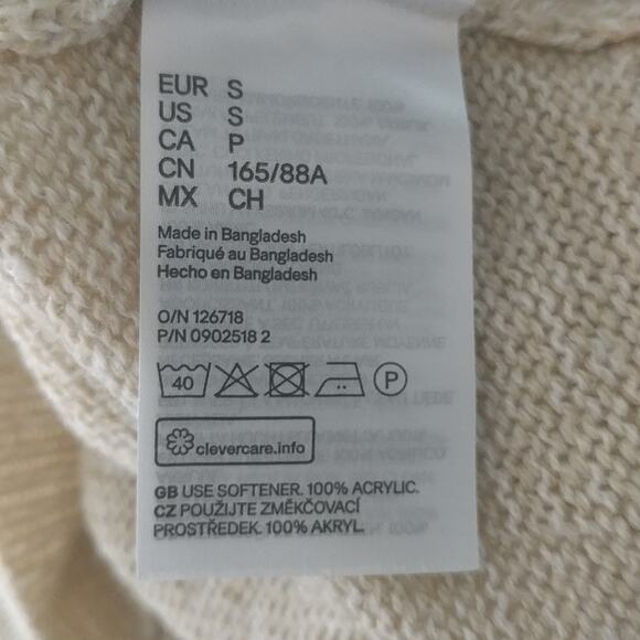 Divided by H&M Sweater Tan Size S - Picture 5 of 5